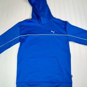 Puma Royal Blue Boys Hoodie 14-16 Youth NWT